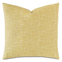 Twin Palms Abstract Decorative Pillow