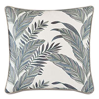 Montecito Embroidered Decorative Pillow