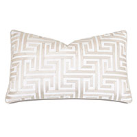 SUSSEX GREEK KEY DECORATIVE PILLOW