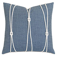 MIRAMAR KNOTS DECORATIVE PILLOW