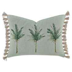 ST. LUCIA FRINGE DECORATIVE PILLOW