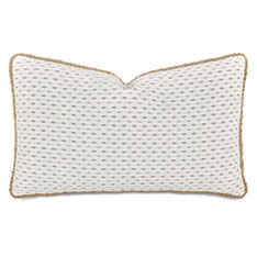 ST. LUCIA GEOMETRIC DECORATIVE PILLOW