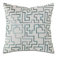 Central Park Embroidered Decorative Pillow