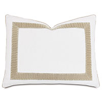 SUSSEX METALLIC BORDER STANDARD SHAM