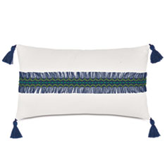 BOCA RATON TASSEL DECORATIVE PILLOW