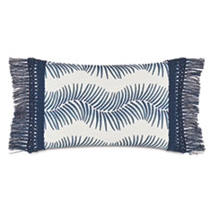 BOCA RATON FRINGE DECORATIVE PILLOW