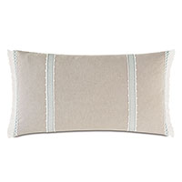 Amberlynn Gimp Detail Decorative Pillow