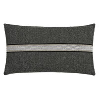 ENOCH TEXTURED BORDER DECORATIVE PILLOW