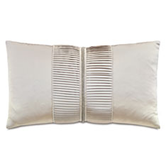 ROMILLY PLEATED INSERT DECORATIVE PILLOW