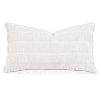 MEADOW BRUSH FRINGE DECORATIVE PILLOW