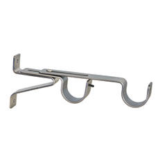 ACERO BRUSHED NICKEL DUAL ARM BRACKET