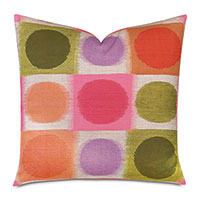 Flossie Abstract Decorative Pillow