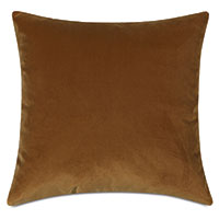 Uma Velvet Decorative Pillow In Gold