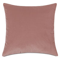 Uma Velvet Decorative Pillow In Pink