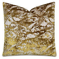 Brioche Decorative Pillow In Mustard