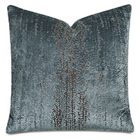 Focaccia Decorative Pillow In Light Blue