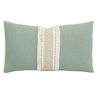 Casa Guava Embroidered Decorative Pillow