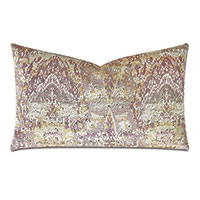 Chaucer Velvet Decorative Pillow in Primrose