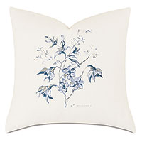 Liesl Handpainted Decorative Pillow