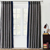 Arthur Woven Curtain Panel