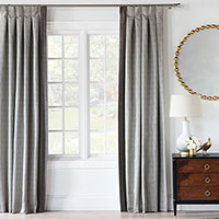 Zephyr Metallic Curtain Panel