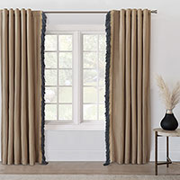 MIDORI LINEN CURTAIN PANEL