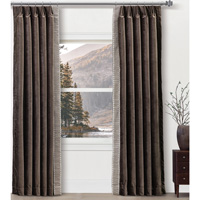 LAETITIA VELVET CURTAIN PANEL LEFT