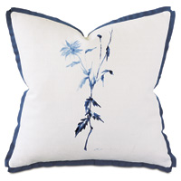 Capri Handpainted Decorative Pillow