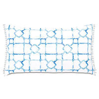 Castaway Lattice Decorative Pillow