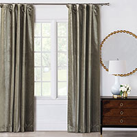 Ezra Velvet Curtain Panel