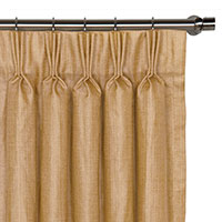 Meridian Woven Curtain Panel in Cashew