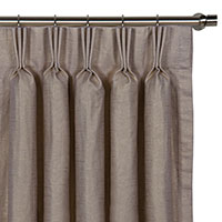 Reflection Taupe Curtain Panel