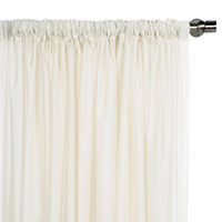 Ambiance Snow Curtain Panel