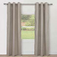 BRISA GROMMET CURTAIN PANEL IN NATURAL
