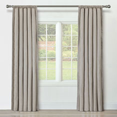 BRISA LINEN CURTAIN PANEL IN NATURAL