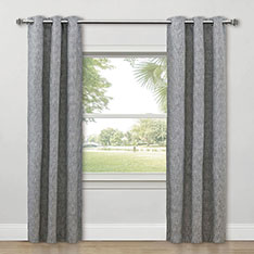 CAVILL GROMMET CURTAIN PANEL IN SHALE