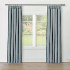 STERLING STRIE CURTAIN PANEL IN SKY