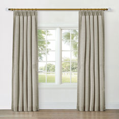 VAPOR SHEER CURTAIN PANEL IN SAND
