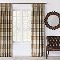 Aldrich Plaid Curtain Panel