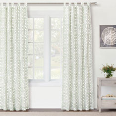 GRENADA BAMBOO PRINT CURTAIN PANEL