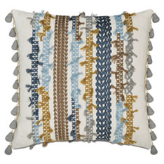 DALEYZA EMBROIDERED DECORATIVE PILLOW