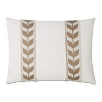 Akela Leaf Decorative Pillow In Gold