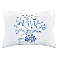 SAFIRA CORAL DECORATIVE PILLOW