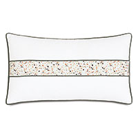 Wilder Speckled Trim Decorative Pillow