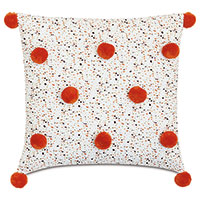 WILDER POM-POM DECORATIVE PILLOW