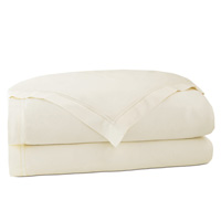 Lusso Sateen Duvet Cover in Ivory