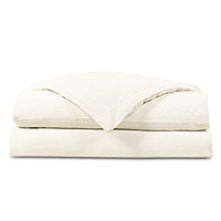 Shiloh Linen Duvet Cover in Shell