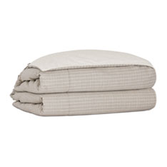 SPERRIN WINDOWPANE DUVET COVER