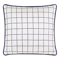 Elektra Embroidered Decorative Pillow