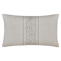 ELISE HANDPAINTED DECORATIVE PILLOW